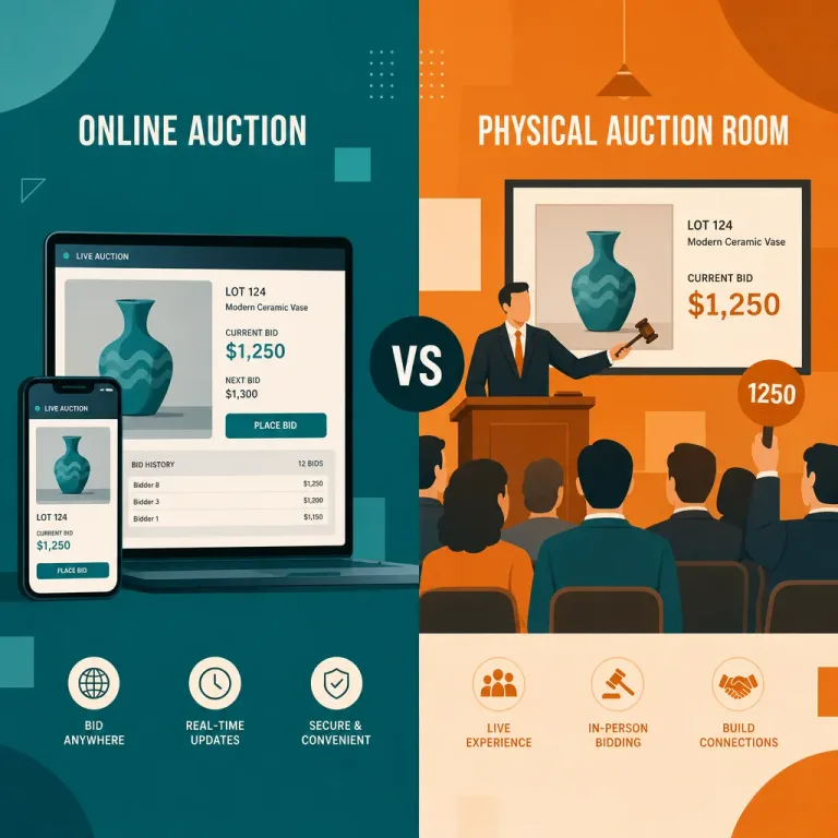 Featured: Online vs In-Person Auctions: Choosing the Right Format