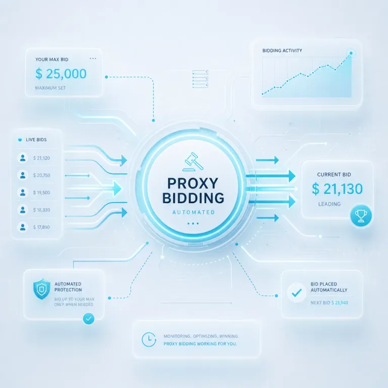 Featured: How Proxy Bidding Works at Modern Auctions