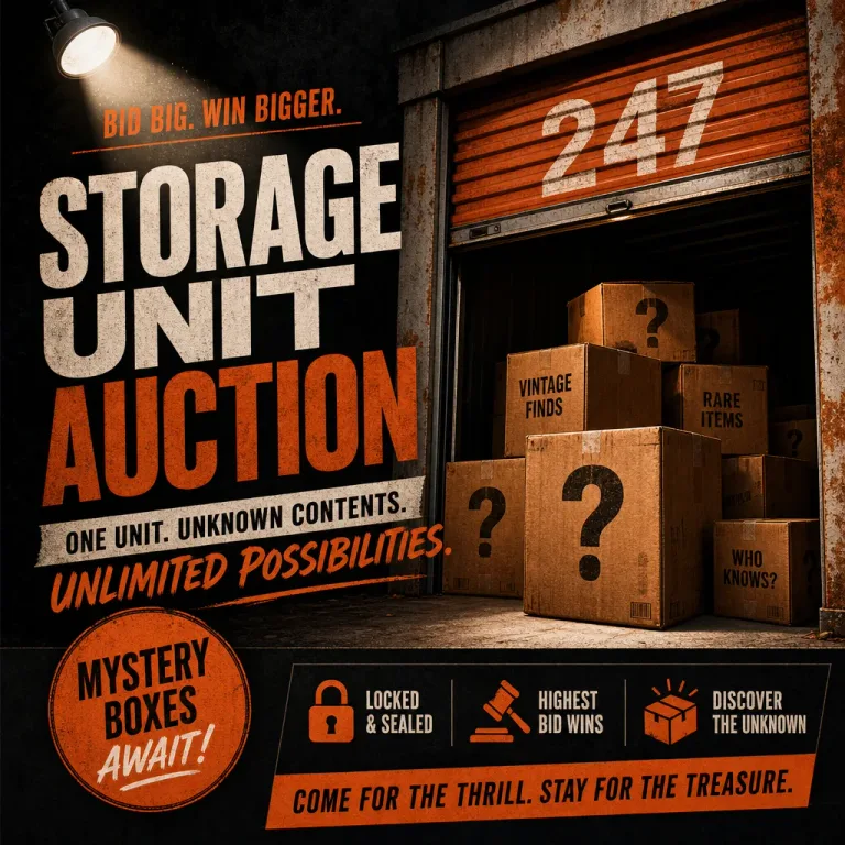 Featured: Storage Unit Auctions: Risks and Rewards Explained