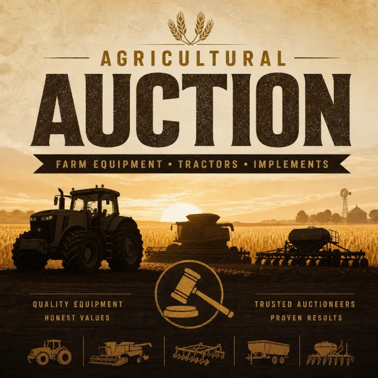 Featured: Agricultural Equipment Auctions for Farmers