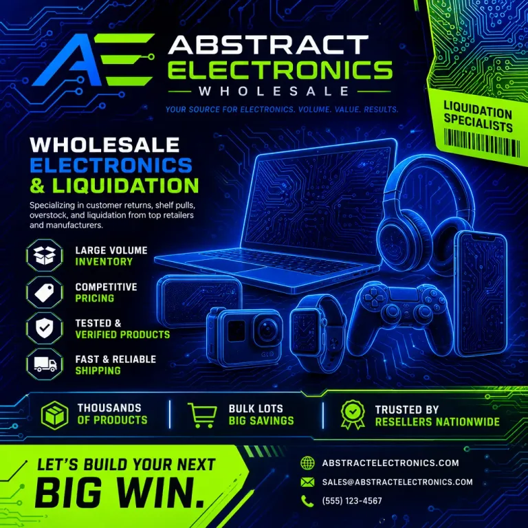 Featured: How to Buy Liquidated Electronics at Wholesale Prices