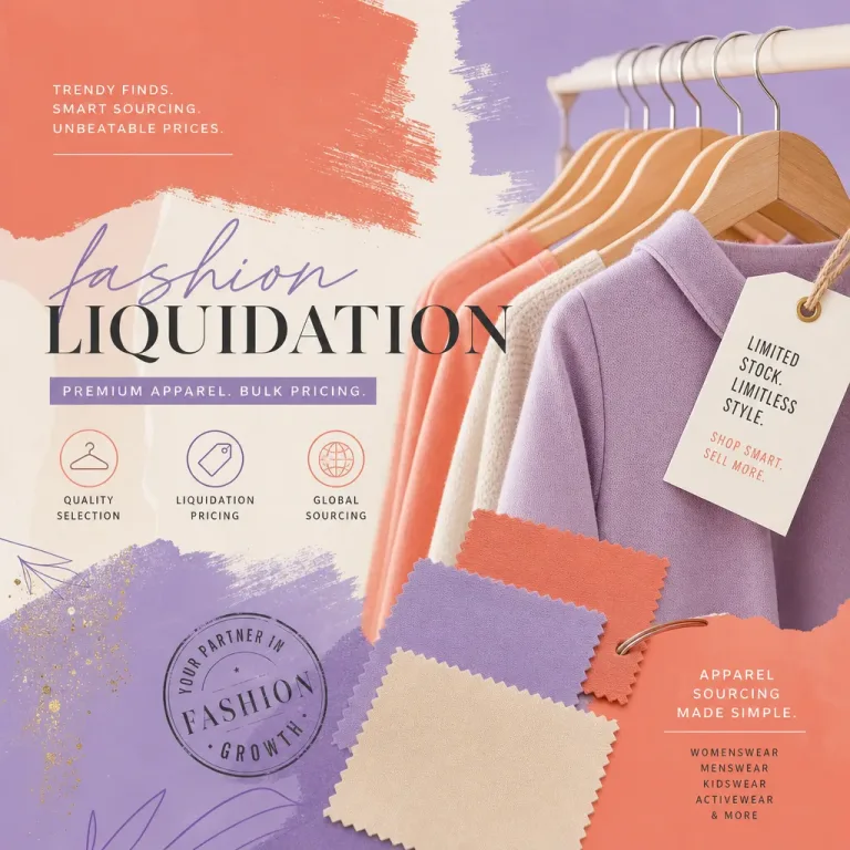Featured: Apparel and Fashion Liquidation Sourcing Guide