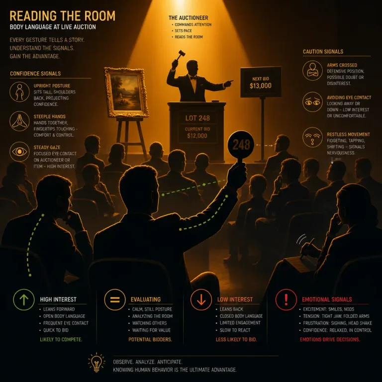 Featured: Reading Other Bidders: Cues at Live Auction Events