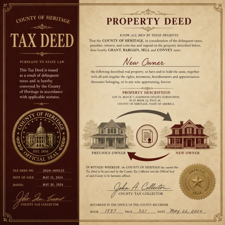 Featured: County Tax Deed Sales: Step-by-Step Process