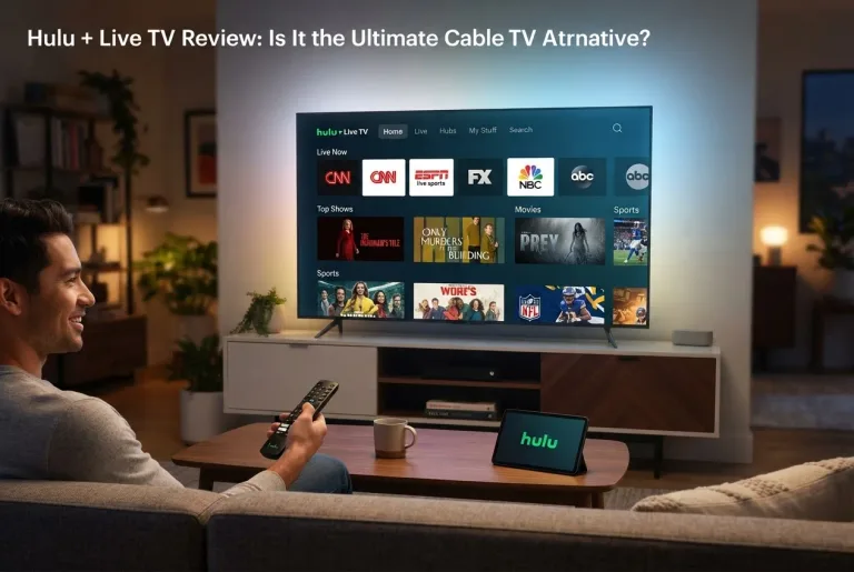 Featured image for: Hulu + Live TV Review: Is It the Ultimate Cable TV Alternative?