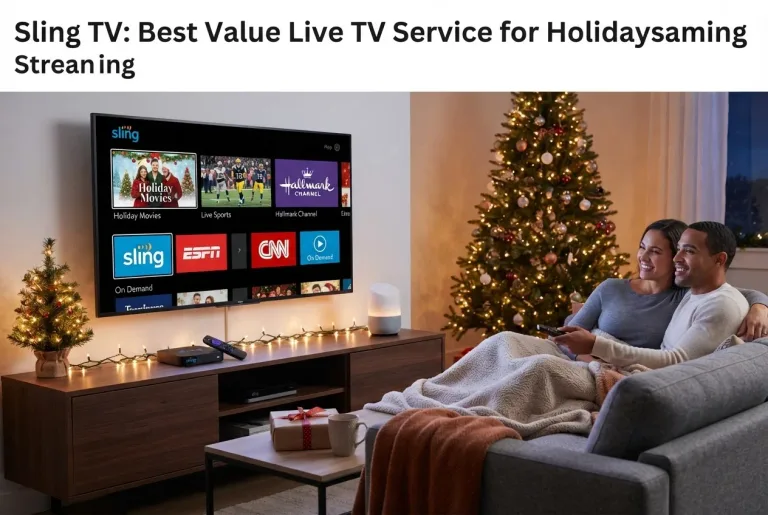 Featured image for: Sling TV: Best Value Live TV Service for Holiday Streaming