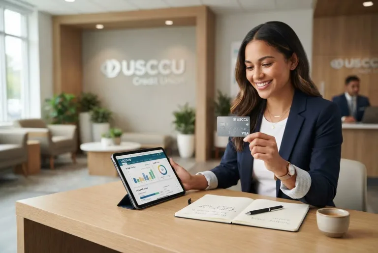 Featured image for: USCCU Visa Credit Card Review: Build Credit & Save Smart