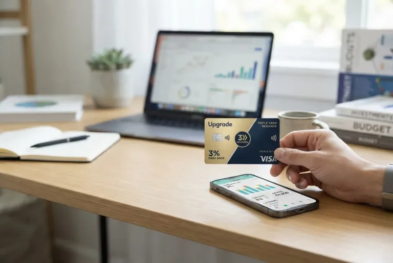 Featured image for: Upgrade Triple Cash Rewards Visa Review: 3% Cash Back on Selected Categories