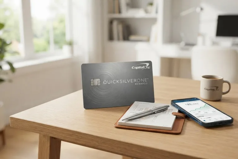 Featured image for: Capital One QuicksilverOne Review: Simple Cash Back for Building Credit