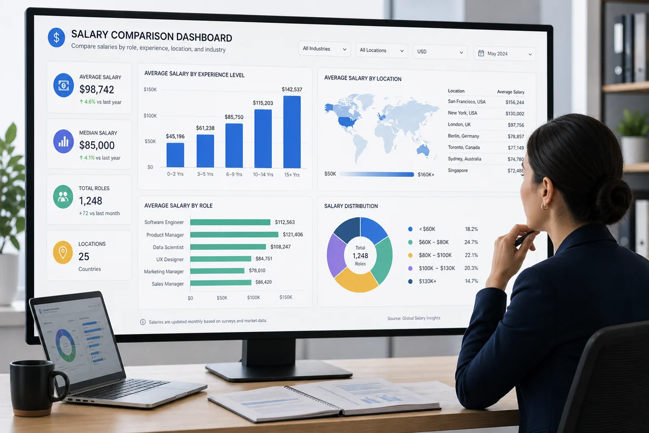 Salary Benchmarking Tools That Show Your True Market Value