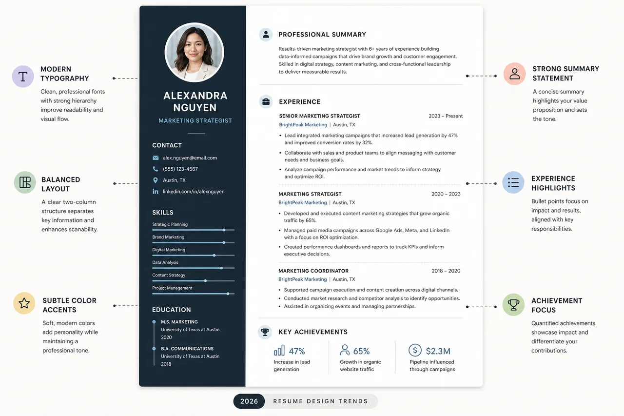 Resume Format Trends Recruiters Want to See in 2026