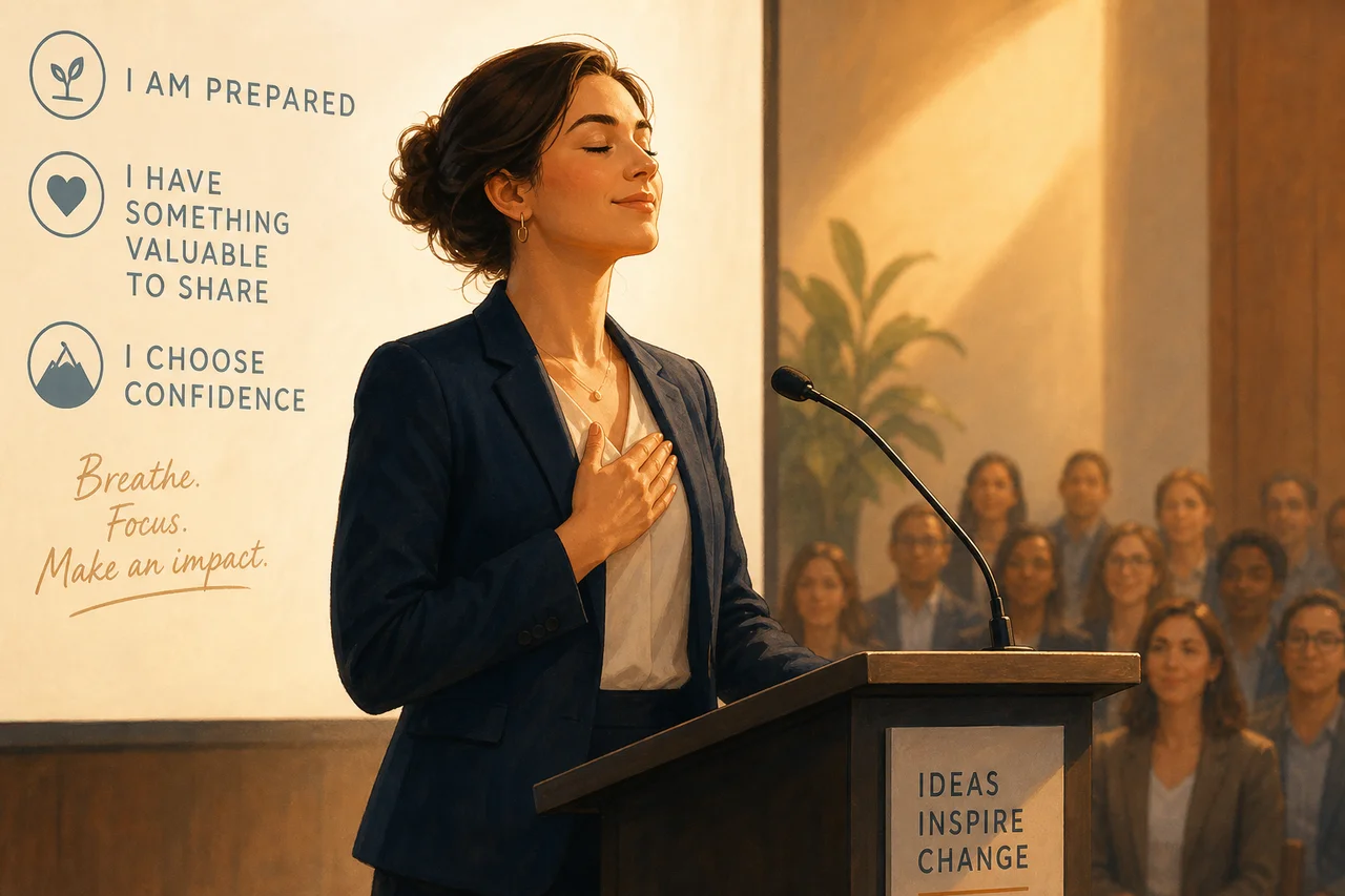 Giving Presentations Without Anxiety Taking Over