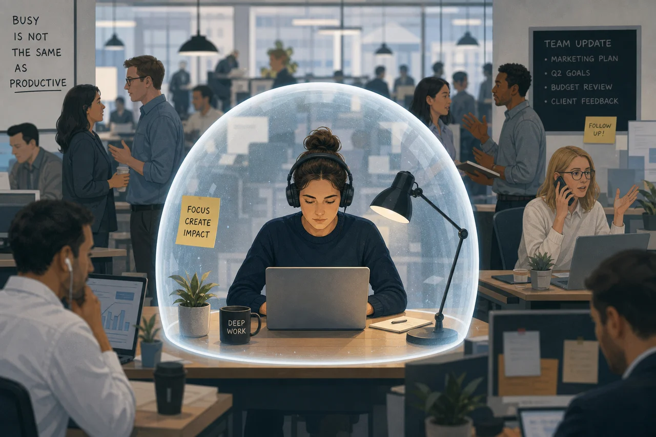 Deep Work Strategies for Open Office Environments