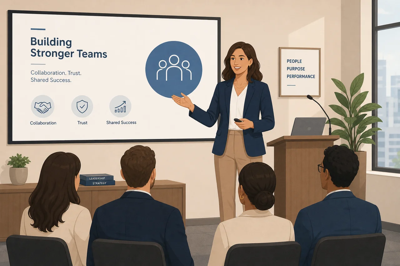Executive presence and leadership development