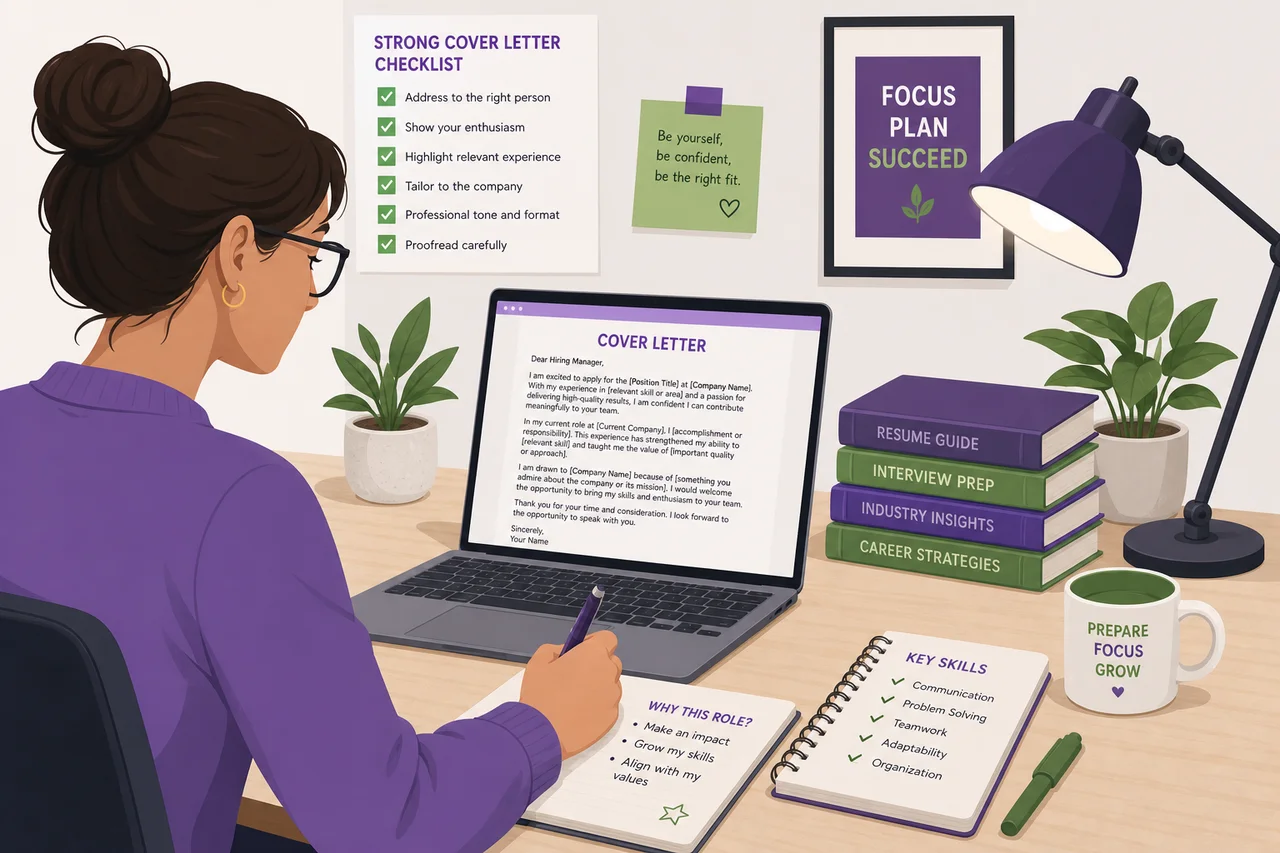 Cover letter strategies