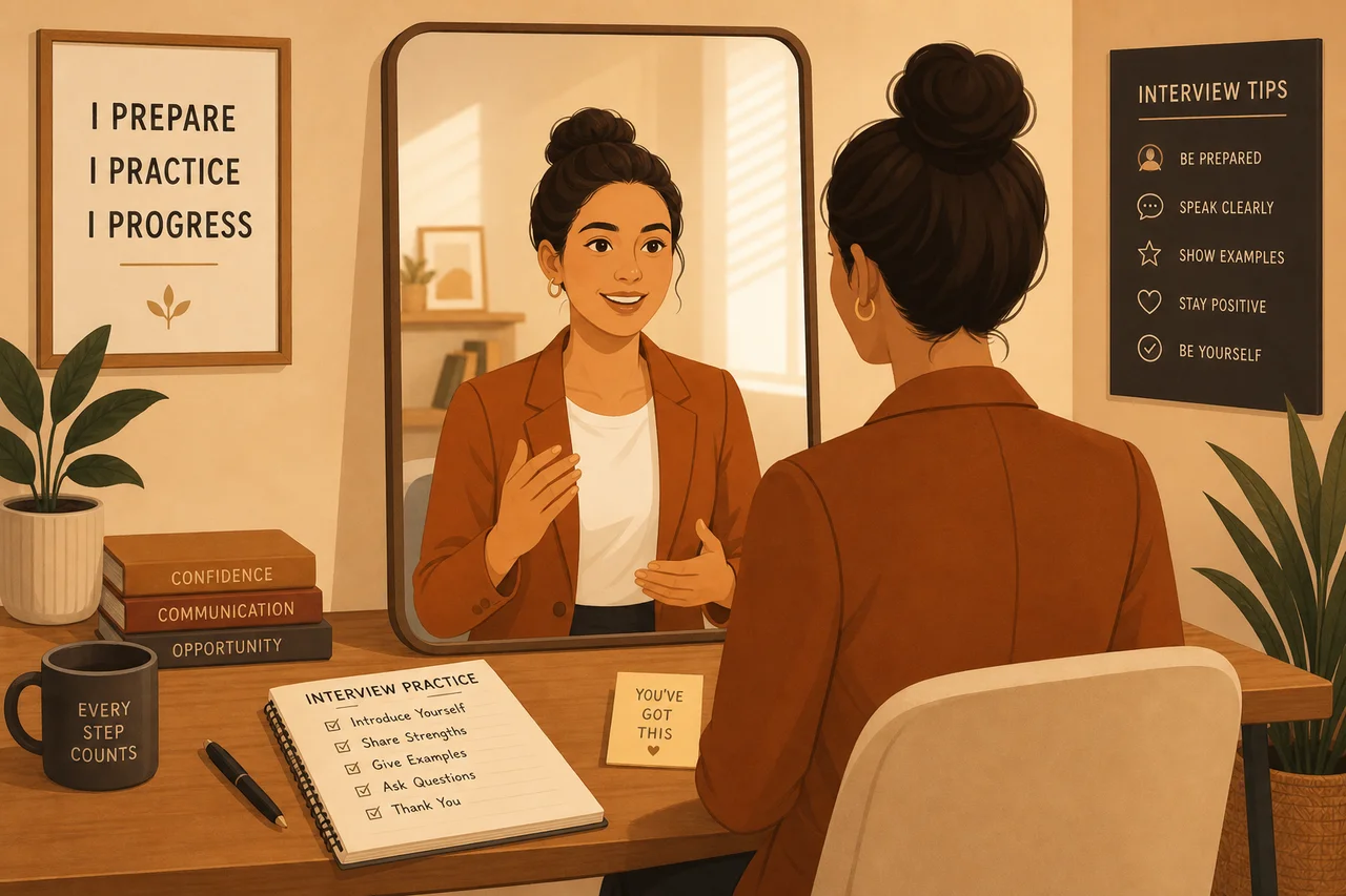 Mock interview practice methods