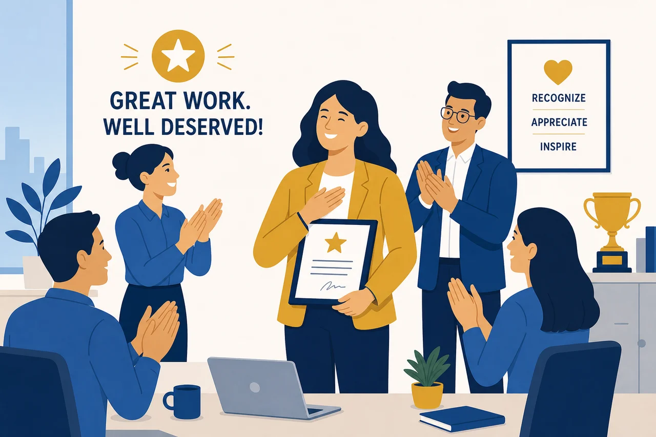 Getting recognized at work