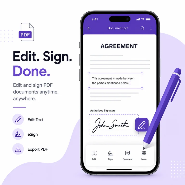 PDF Editor Apps That Let You Fill, Sign, and Annotate Documents on Your Phone