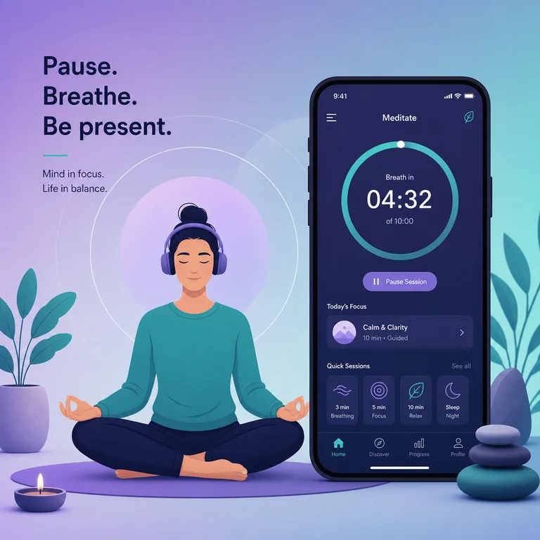 Meditation Apps Review: Guided Sessions, Timers, and Sleep Sounds Compared