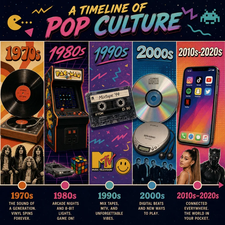 Pop Culture Moments That Defined Each Decade