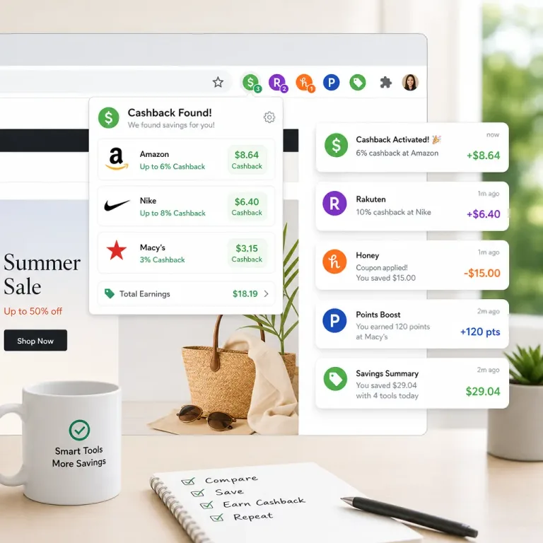 Featured: Best Browser Extensions for Automatic Cashback Earnings