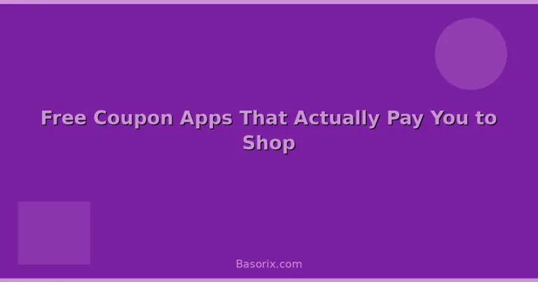 Featured: Free Coupon Apps That Actually Pay You to Shop
