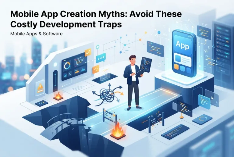 Featured image for: Mobile App Creation Myths: Avoid These Costly Development Traps