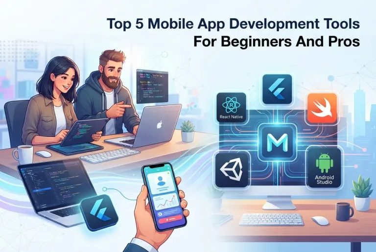 Featured image for: Top 5 Mobile App Development Tools For Beginners And Pros