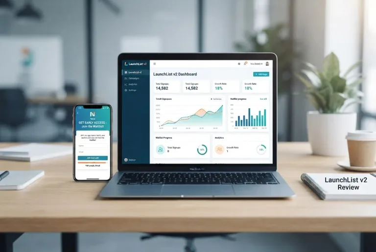 Featured image for: LaunchList v2 Review: Best Mobile App Waitlist Tool?