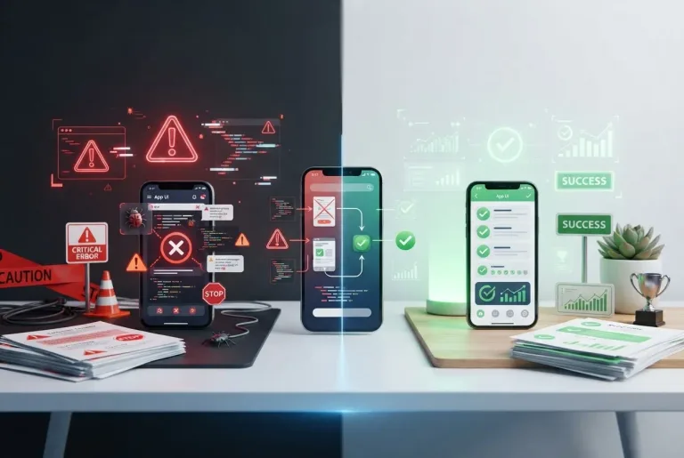 Featured image for: Red Flags and Green Lights in Mobile App Development Best Practices
