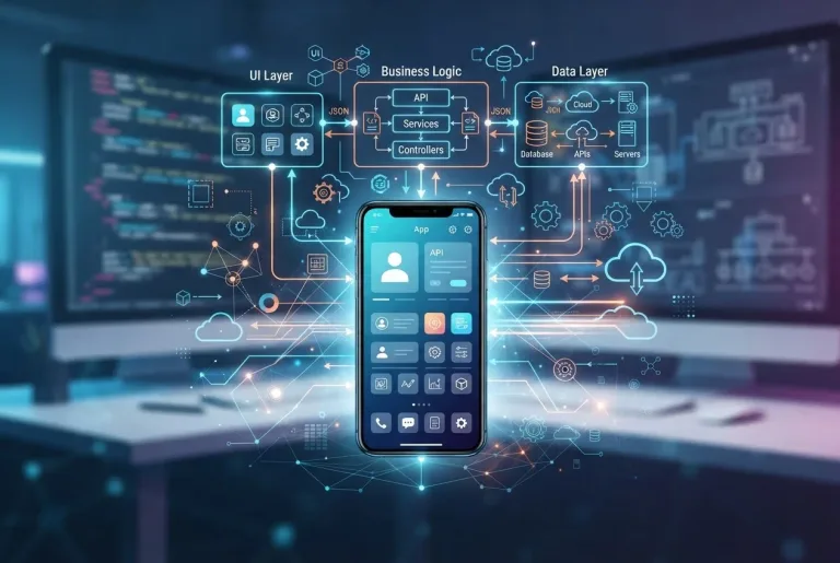 Featured image for: Understanding Mobile App Architecture and How Modern Software Runs
