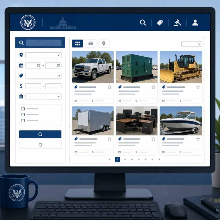 Where to Find Federal Surplus Auctions Online
