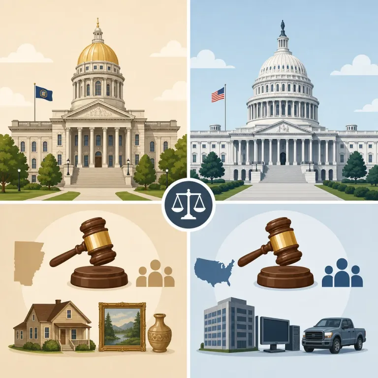 State vs Federal Auctions: Key Differences