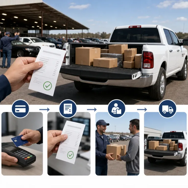 How Payment and Pickup Work After Winning a Bid