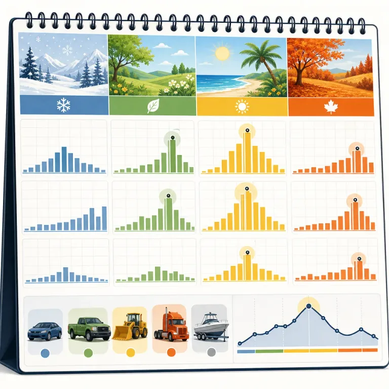 Seasonal Trends in Government Auction Inventory