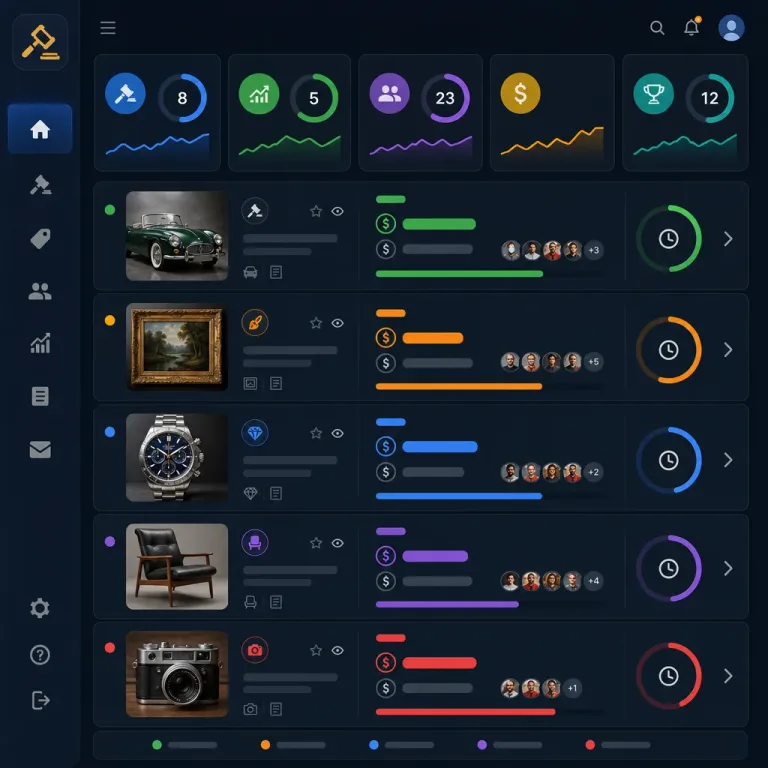 Tools for Tracking Multiple Auction Bids at Once