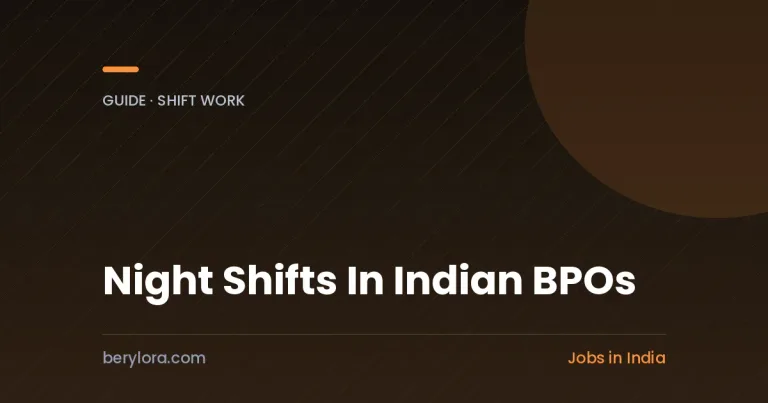 Night shift work in Indian BPO call centres