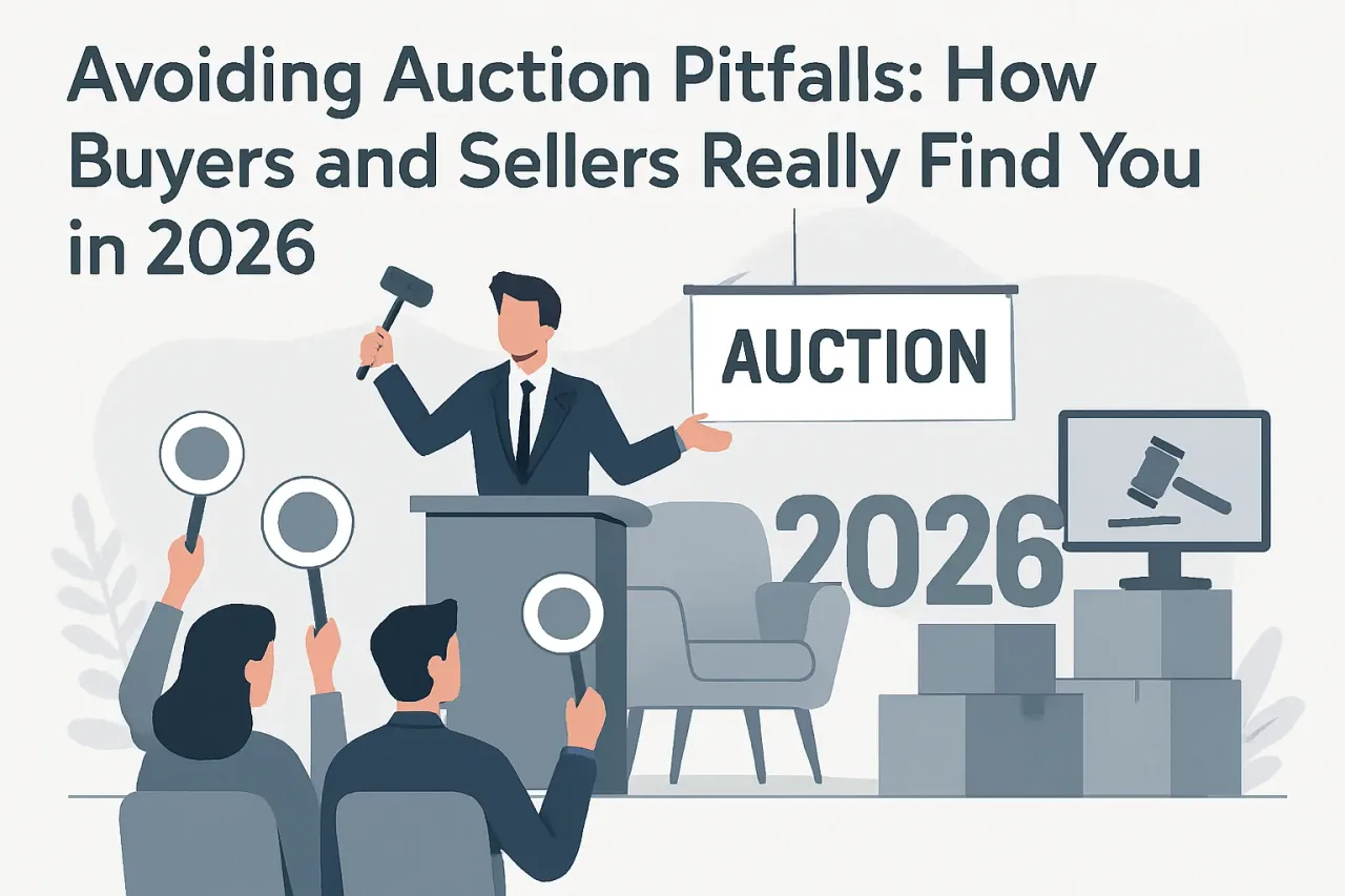 Featured image for: Avoiding Auction Pitfalls: How Buyers and Sellers Really Find You in 2026