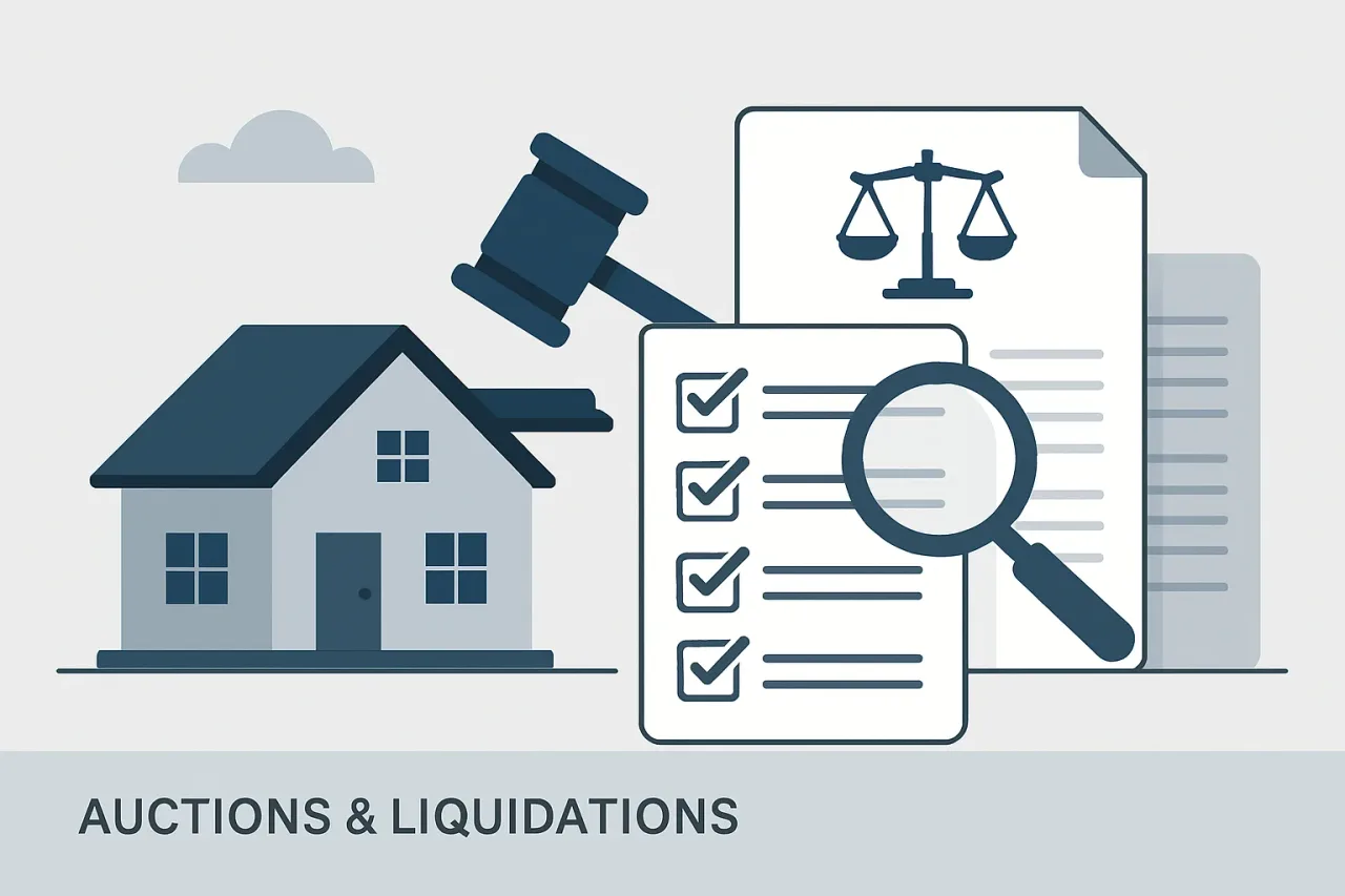 Featured image for: Key Legal Checks for Real Estate Auctions: Beginner’s Verification Guide