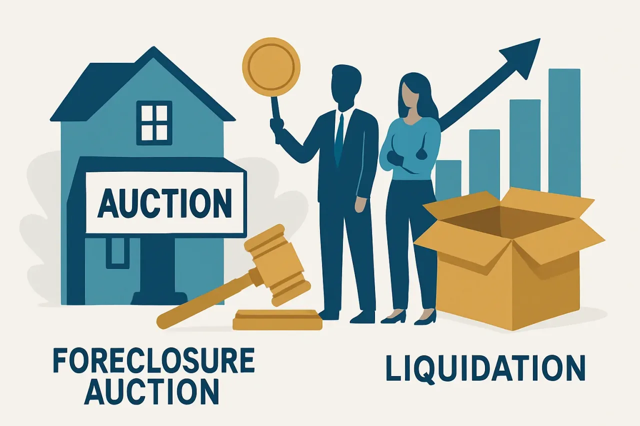 Featured image for: Foreclosure Auctions vs Liquidations: Choosing the Right Path Amid Rising Auction Volume