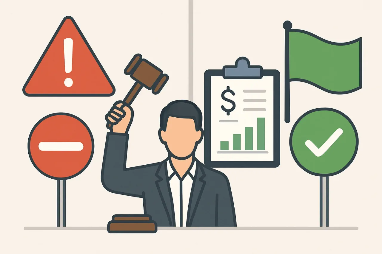 Featured image for: Spotting Warning Signs and Green Flags in the Liquidation Service Market