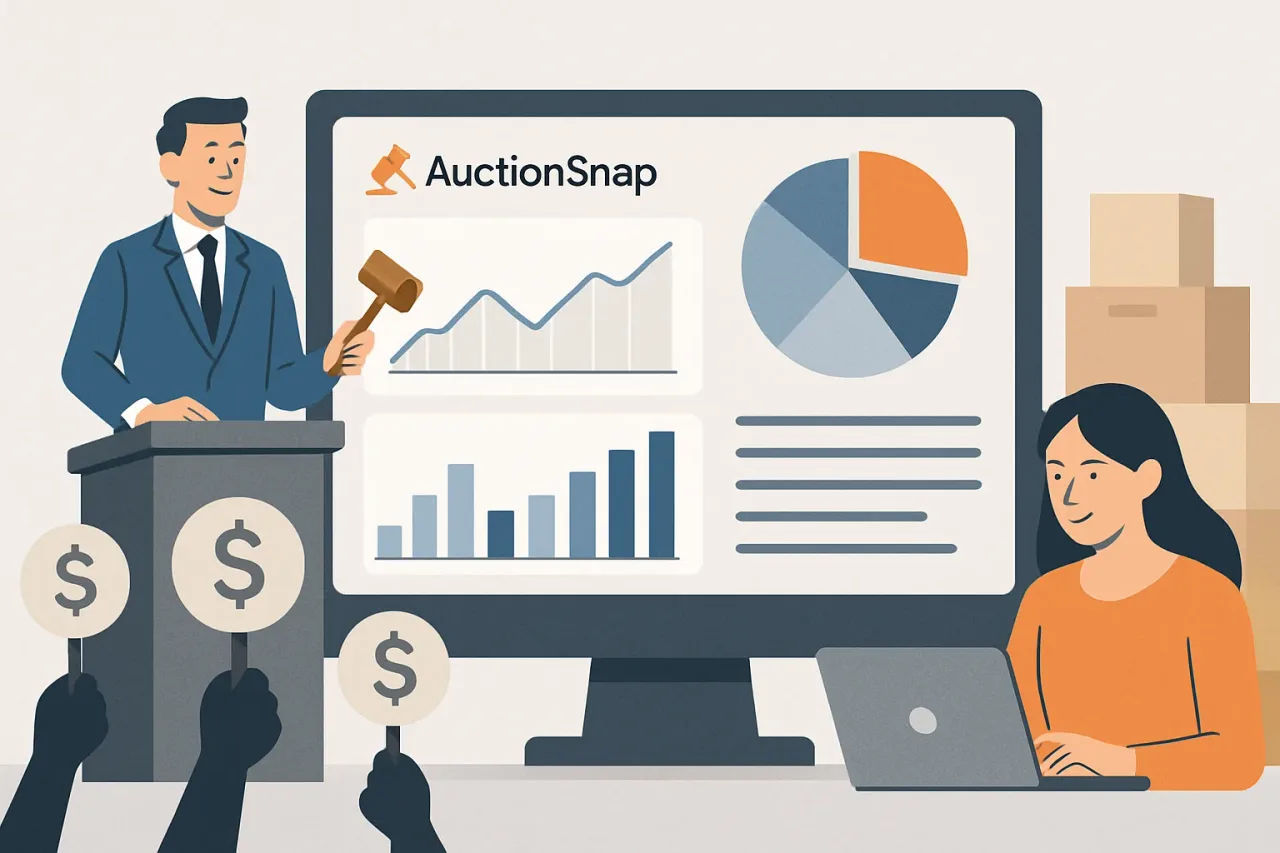Featured image for: How AuctionSnap Integrates Advanced Reporting for Auctions & Liquidations