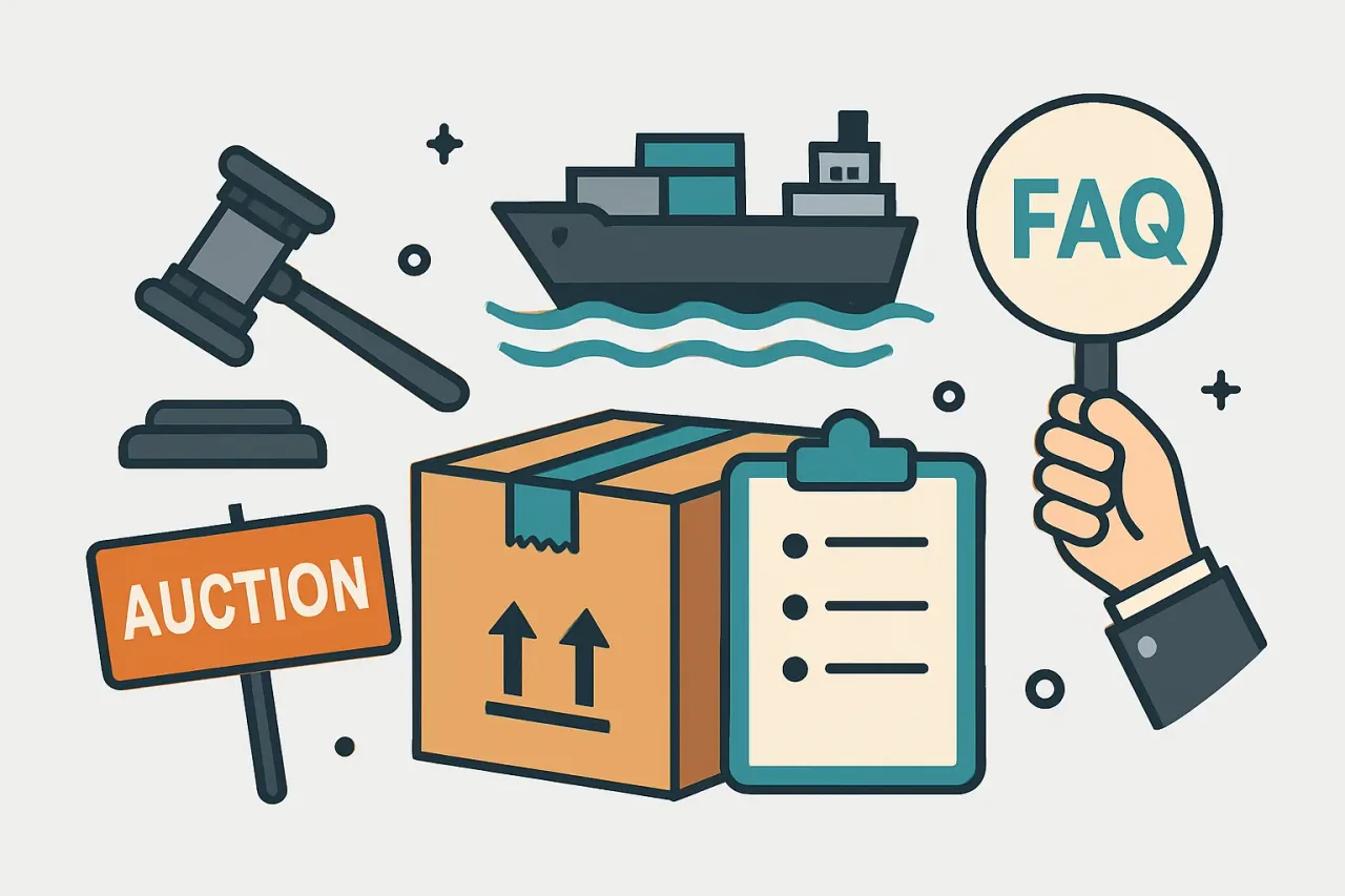 Featured image for: How Shipping Works for Beginners in Liquidation Auctions FAQ