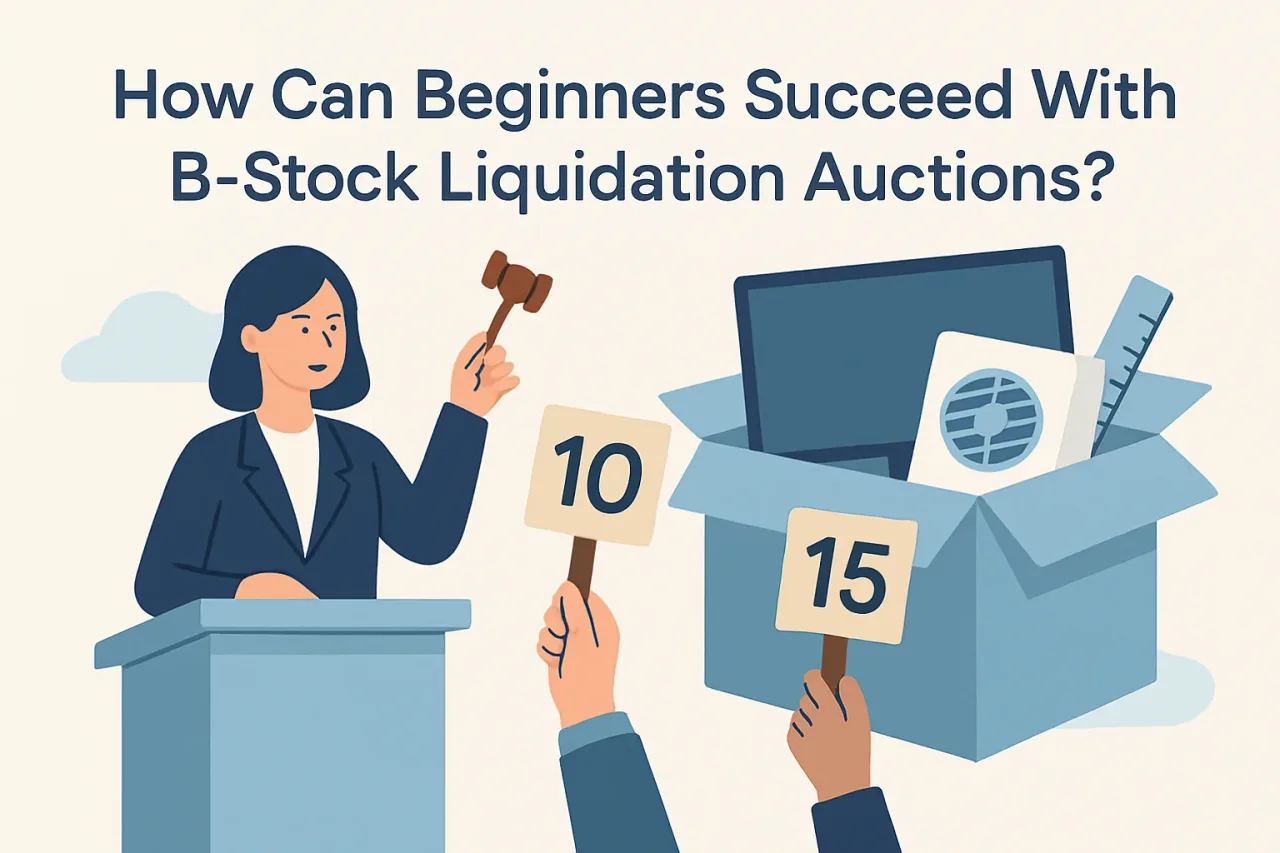 Featured image for: How Can Beginners Succeed With B-Stock Liquidation Auctions?
