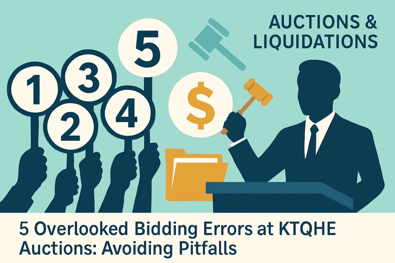 Featured image for: 5 Overlooked Bidding Errors at KTQHE Auctions: Avoiding Pitfalls