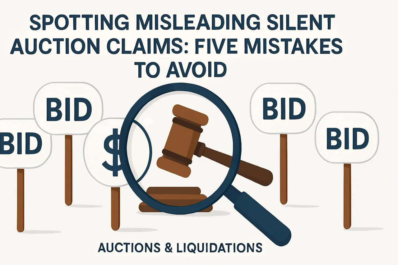 Featured image for: Spotting Misleading Silent Auction Claims: Five Mistakes To Avoid