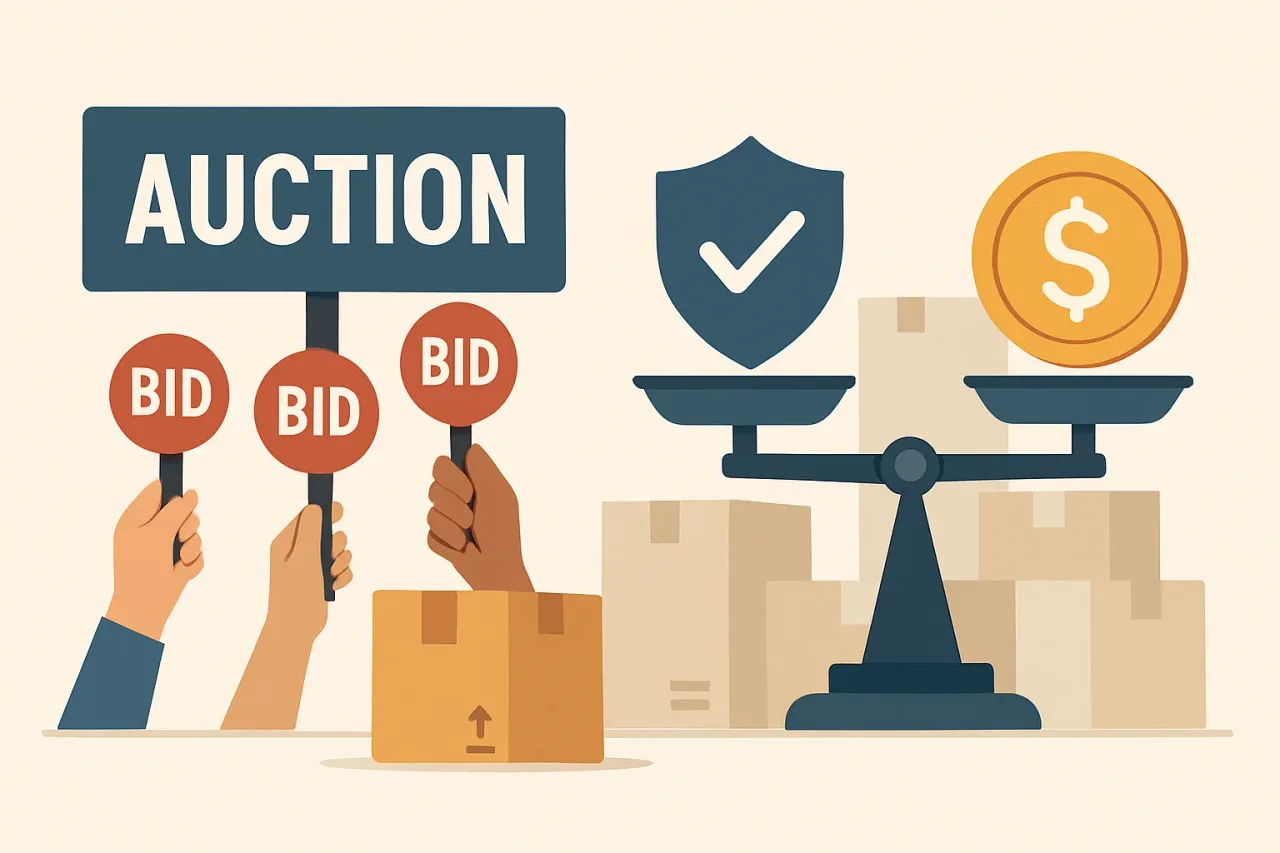 Featured image for: Balancing Quality and Cost in Surplus Auctions: Smart Liquidation Tactics