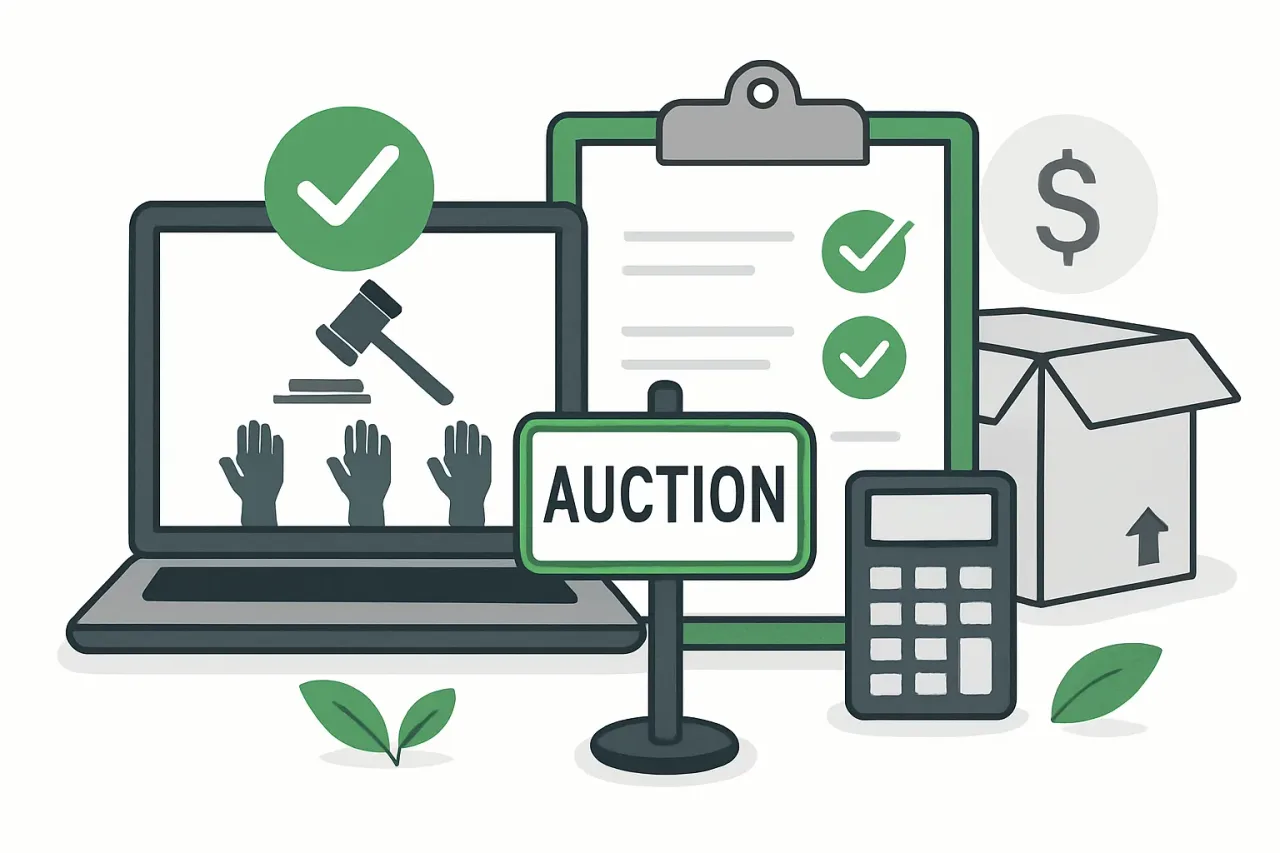 Featured image for: Spotting Auction & Liquidation Green Lights: Evaluating Seller Transparency