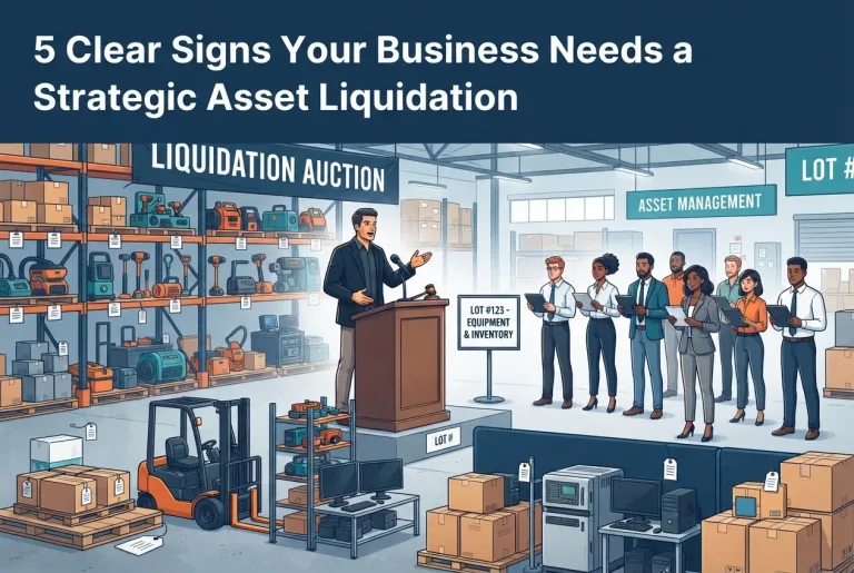 Featured image for: 5 Clear Signs Your Business Needs a Strategic Asset Liquidation
