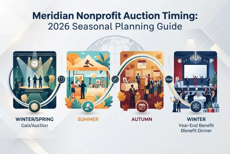 Featured image for: Meridian Nonprofit Auction Timing: 2026 Seasonal Planning Guide